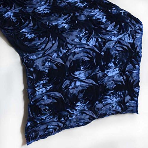 14"X108" Rosette Table Runners by TABLECLOTHSFACTORY