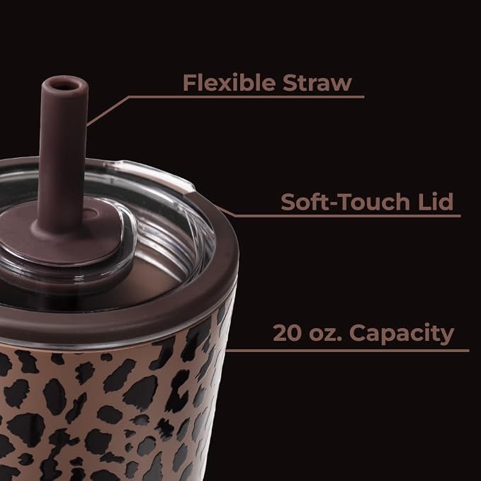 HydroJug Everyday Tumbler 20 oz, Ceramic-Lined Straw Cup - Image 4