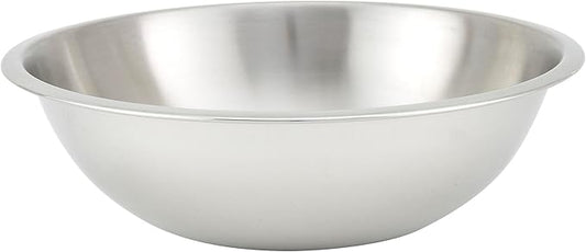 Winco 5 qt Stainless Steel Mixing Bowl | Dishwasher safe, Heavy-duty, by Fonteme