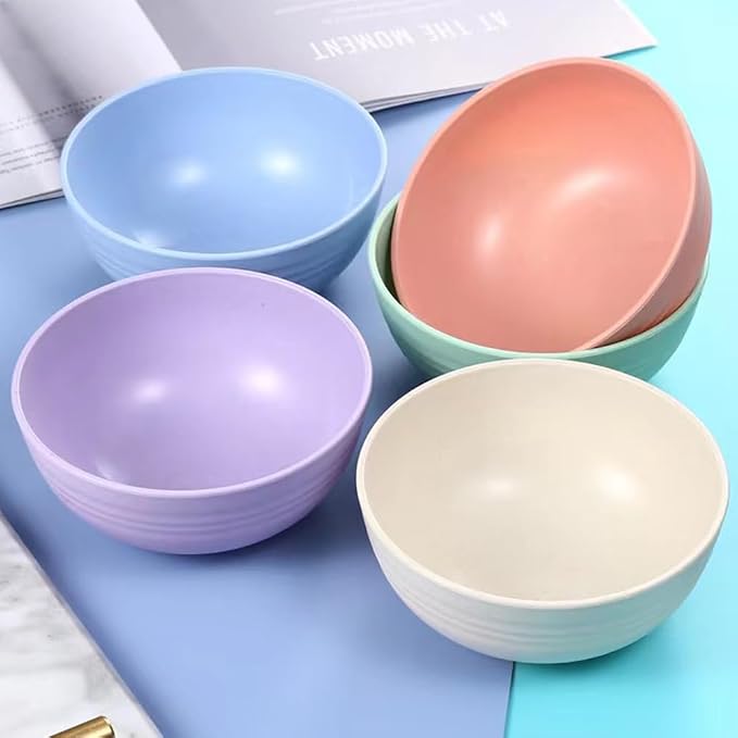LRUUIDDE Unbreakable Cereal Bowls 24 oz - Image 5