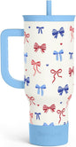 SANDJEST American Flag 40oz Tumbler by SANDJEST