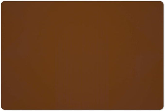 Silicone Placemats, Food-Grade Non-Slip Waterproof, Dining, Stain Resistant, Countertop Protector, Kitchen Counter Mat, Heat Resistant, Baking mat Dishwasher Safe (23.6"×15.7"-1pack, Coffee)