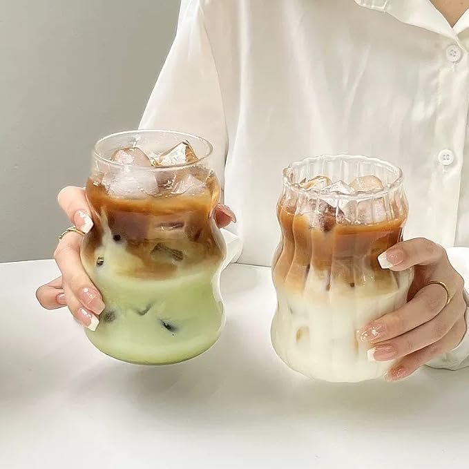 Mixed Drinkware Sets Glass Cups Set of 2 - Image 2
