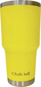 Chalk Ink 30 oz Stainless Steel Tumbler – Insulated Coffee Mug and Water Cup – by ChalkInk