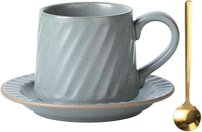 Vintage Ceramic Tea Cup and Saucer Set by Swetwiny