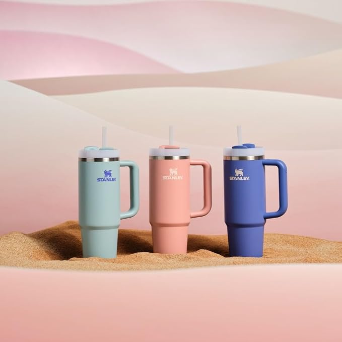STANLEY Quencher H2.0 Flow State Tumbler, 30 oz, Lupine | Handle and Straw | - Image 5