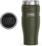 THERMOS Stainless King Stainless Steel Tumbler, Army Green | Vacuum-Insulated by Thermos