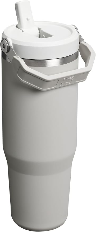 STANLEY IceFlow 2.0 Flip Straw Tumbler, 30 oz, Ash | Easy Carry Handle | Twist - Image 3