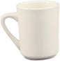 CAC China TM-8-W 8-Ounce Stoneware Tall Round Tierra Mug, 3 1/4-Inch, American by CACChina