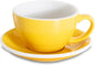 Loveramics Latte Art Mug with Saucer, 10 oz Ceramic Coffee cups with Round by LoveramicsUSA