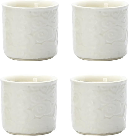 Ceramic Espresso Cups Set of 4-3oz Demitasse Cups by DicmracyCeramiccups