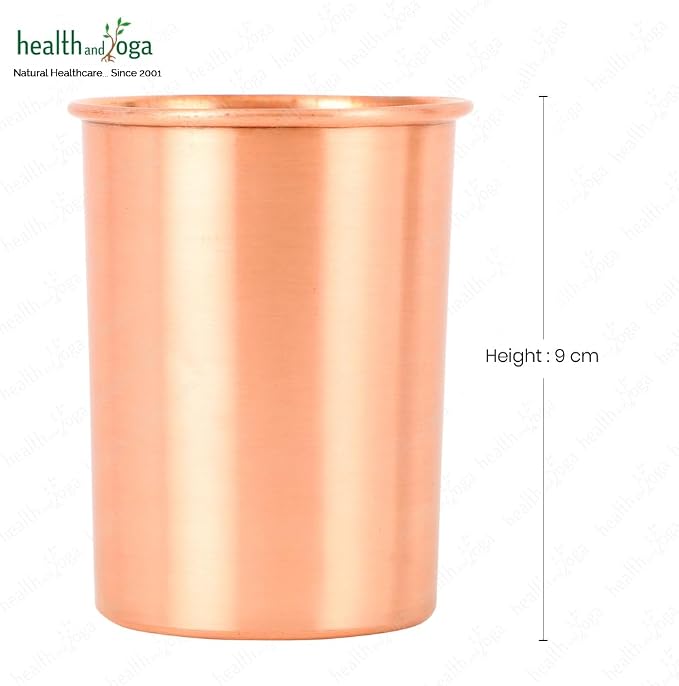 HealthAndYoga™ qCup Pure Copper Tumblers - Image 7