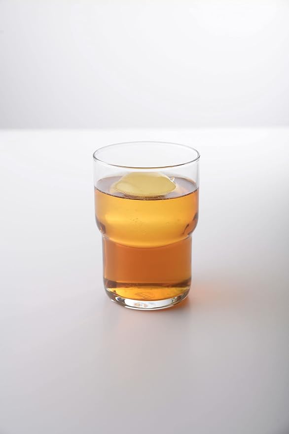 LEMONSODA Stackable Iced Coffee Glasses, 15oz Drinking Glasses, Coffee & Water - Image 7