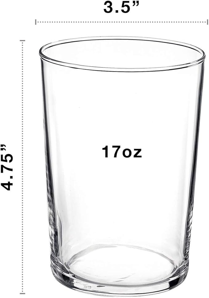 Bormioli Rocco Bodega Collection Glassware – Set Of 12 Maxi 17 Ounce Drinking - Image 3