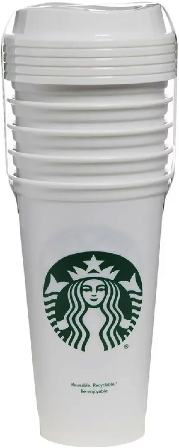 Starbucks Set of 5 16oz Reusable Hot Cups - Image 3
