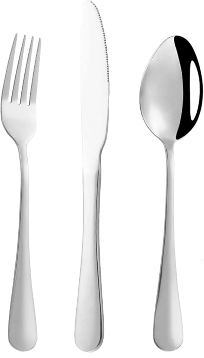 Stainless Steel Customized Flatware Set, Engraving Name Knife Forks Spoon - Image 4