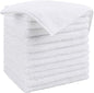 HOMEXCEL White Microfiber Cleaning Cloth, 12 Pack Premium Microfiber Towels for Cars, Lint Free, Scratch-Free, Highly Absorbent, Reusable Cleaning Rags for Car, Household, Kitchen, Window, 11.5"X11.5"