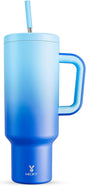 Meoky 50 oz Tumbler with Handle, Tumbler with Lid and Straw, Insulated by MEOKY
