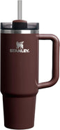 STANLEY Quencher H2.0 Flow State Tumbler, 30 oz, Mahogany Gloss | Handle and by Unknown