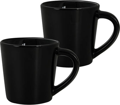 4.2oz Espresso Cups Set of 2, Ceramic Coffee Mugs Demitasse Cups, Small by YINUOWEI