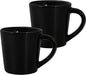 4.2oz Espresso Cups Set of 2, Ceramic Coffee Mugs Demitasse Cups, Small by YINUOWEI