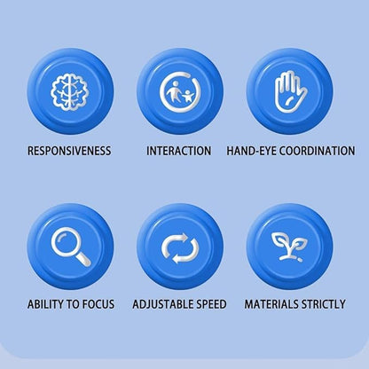 Upgrade Reflex Challenge Game - Drop The Stick, Catch All Drop Sticks Game, Hand Challenge, Hand Eye Coordination Reaction Training Toy, Adjustable Speed