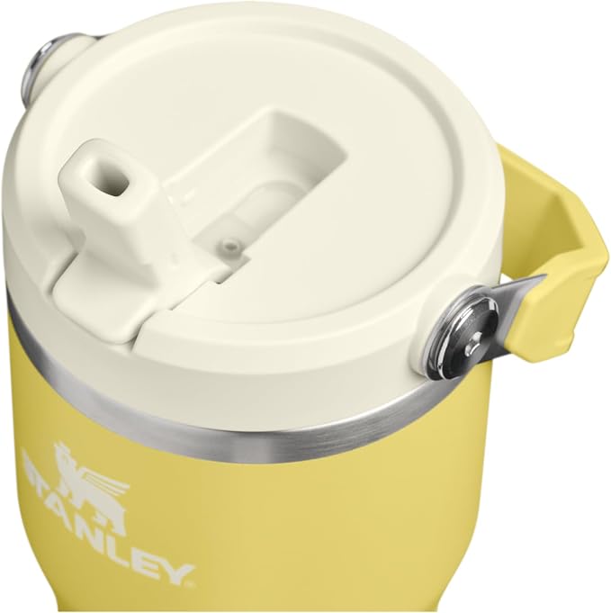 STANLEY IceFlow 2.0 Flip Straw Tumbler, 20 oz, Daffodil | Easy Carry Handle | - Image 2