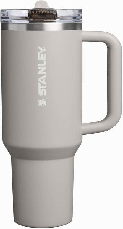 STANLEY Quencher ProTour Flipstraw Tumbler, 40 oz, Ash | Built-In Straw & by Unknown
