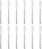 12-Piece Dinner Knives Set, Knife Set (9 Inches), Table Knife, Food Grade Stainless Steel Butter Knives, Knife Silverware for Home/Restaurant/Kitchen, Dishwasher Safe & Mirror Polished