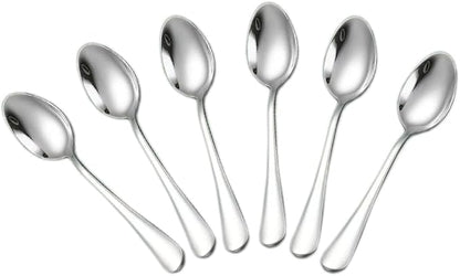 Demitasse Espresso Spoons, 5.5 Inches Stainless Steel Small Spoons by Wesdxc56