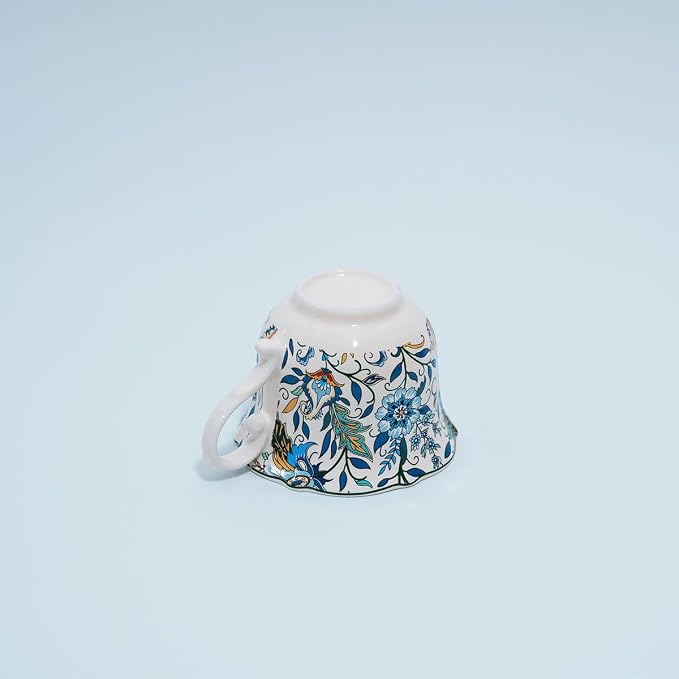 Bone China Tea Cup and Saucer Set - Image 3