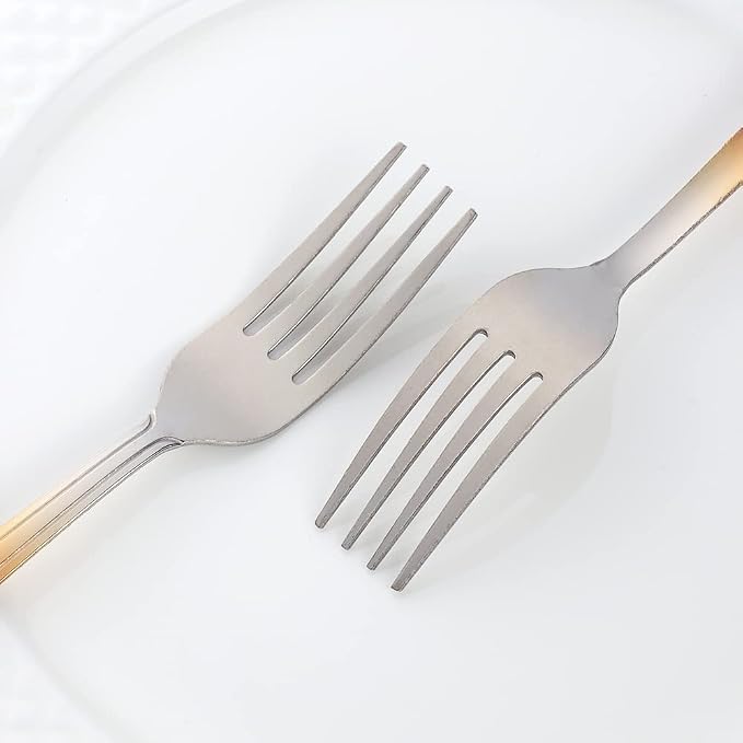 12 Pieces Dinner Fork, Stainless Steel Silverware Forks, 7.1 Inches Metal Fork - Image 5