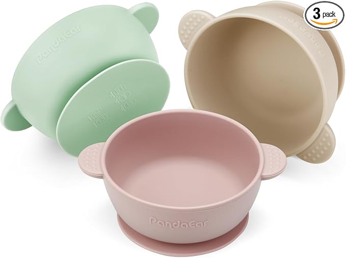 PandaEar 3 Pack Baby Bowls by PandaEar