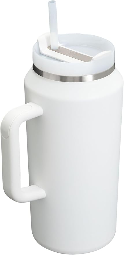 STANLEY Quencher H2.0 Flow State Tumbler, 64 oz, Frost | Handle and Straw | - Image 2