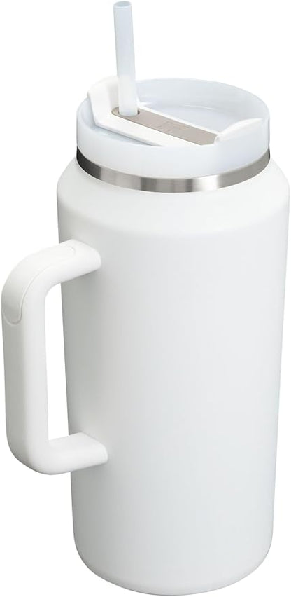 STANLEY Quencher H2.0 Flow State Tumbler, 64 oz, Frost | Handle and Straw | - Image 2