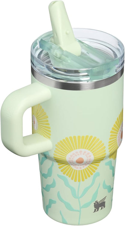 STANLEY Quencher ProTour Flipstraw Tumbler, 20 oz, Honeydew Garden | Built-In - Image 3