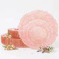 U-QE 60PCS Pink Plates for Party by U-QE