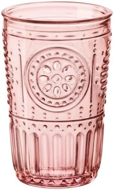 Bormioli Rocco Romantic Set Of 4 Tumbler Glasses, 11.5 Oz. Colored Crystal Glass by Bormioli+Rocco
