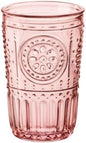 Bormioli Rocco Romantic Set Of 4 Tumbler Glasses, 11.5 Oz. Colored Crystal Glass by Bormioli+Rocco