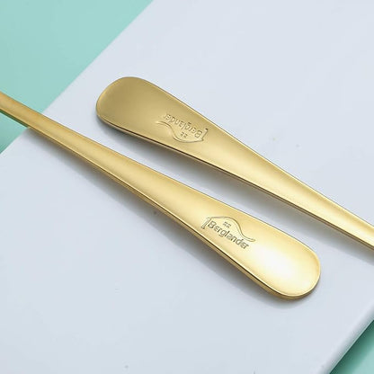 Gold Salad Server Set, Berglander Stainless Steel Salad Serving Set - Image 6