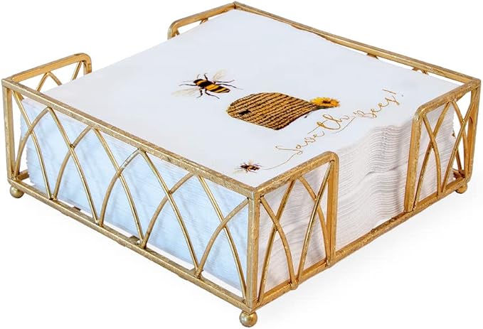 Boston International Arch Design Lunch Napkin Holder Caddy - Image 3