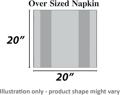 Urban Villa Cloth Napkins Set of 12 20x20 Inches 100% Cotton Napkins Cloth Washable Soft Durable Reusable Absorbent Table Dinner Napkins Cloth for Hotel Lunch Restaurant Weddings Parties-Green Sand