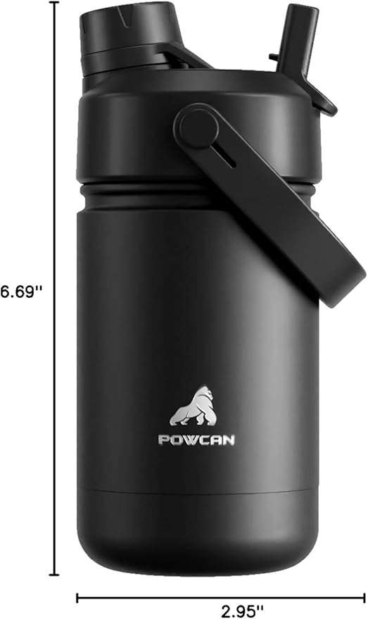 12 oz Kids Leakproof Water Bottle: 2-in-1 Straw Spout Lid, Easy Carry, Keep - Image 9