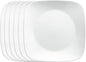 Corelle Vitrelle 6-Piece Salad Plates Set, Triple Layer Glass and Chip Resistant by Corelle