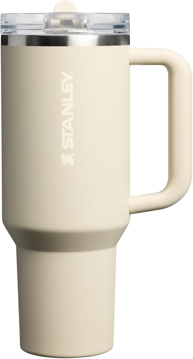 STANLEY Quencher ProTour Flipstraw Tumbler, 40 oz, Toasted Almond | Built-In by Unknown