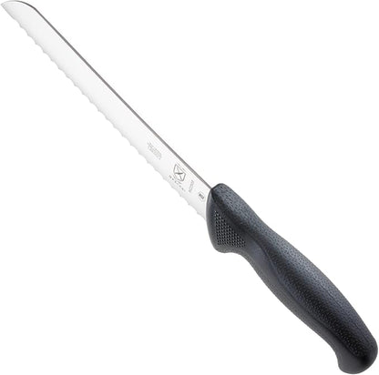 Mercer Culinary M22508 Millennia Black Handle, 8-Inch Wavy Edge, Bread Knife - Image 3