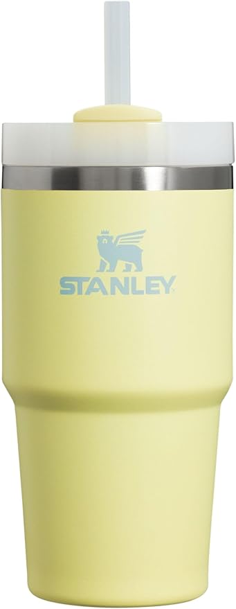 STANLEY Quencher H2.0 Flow State Tumbler, 20 oz, Pomelo | Straw and 3-Position by Unknown