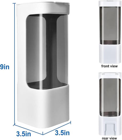 Cup Dispenser, Wall Mount Water Cooler Cups Holder Fit 3-5oz Cup | Fit Paper & - Image 3