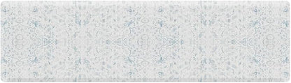 House of Noa Nama Standing Mat – Anti-Fatigue Cushioned Kitchen Mats for Floor | Ergonomic Bounce-Back Foam Kitchen Mats | Anti-Fatigue Mats for Kitchen & Standing | Emile Delft Blue | 30" x 108"