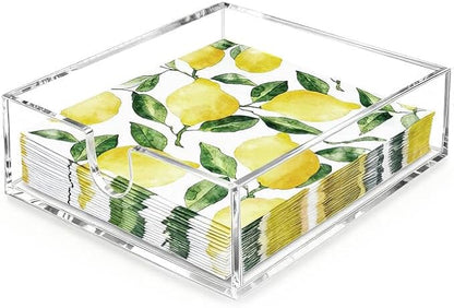 Bryantye Acrylic Napkin Holders, Transparent | Bathroom Napkin Tray, Napkin by Bryantye